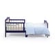 preview thumbnail 4 of 4, Twain Toddler Bed Blue/Natural suitable for kids'bedroom