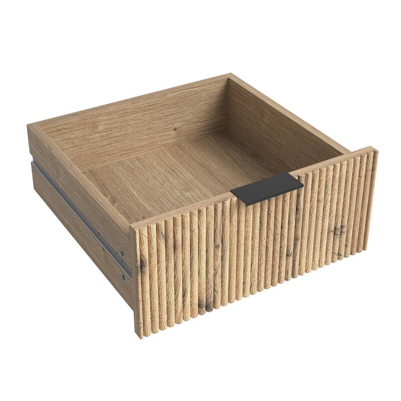 Multi-Functional MDF Nightstand with Three Drawers, Bedside Table