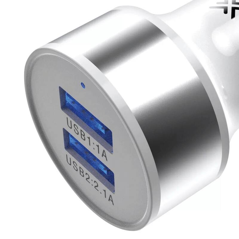 Xyst 2.4-Amp Dual USB Car Charger