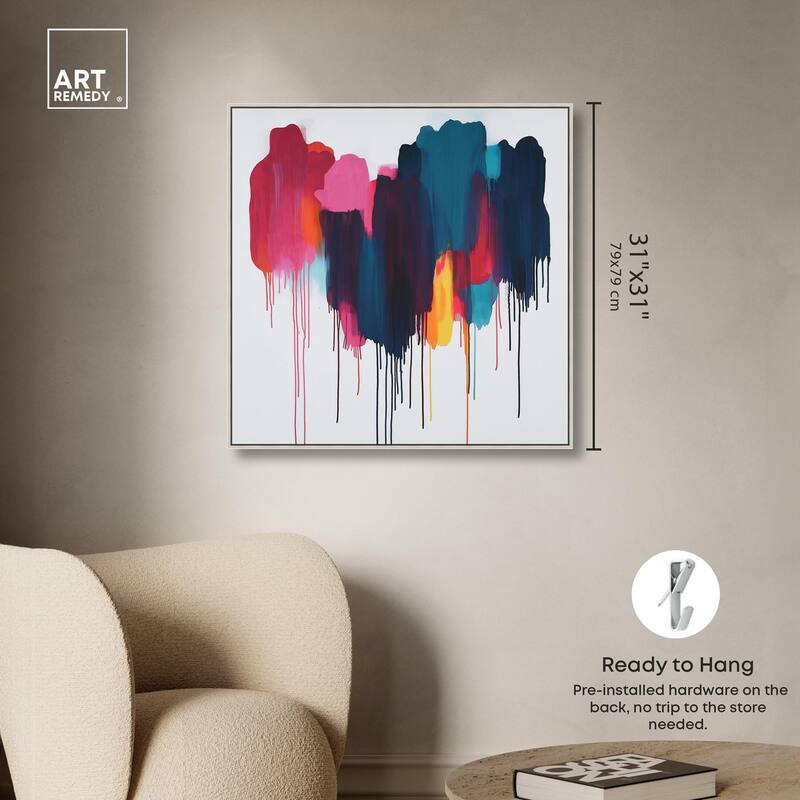 Glacier Color Glide Canvas by Art Remedy