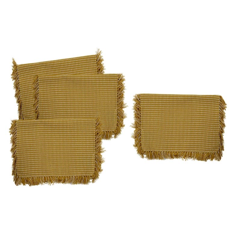 Homespun 100 Cotton Placemat 13x19 (Set of 4)
