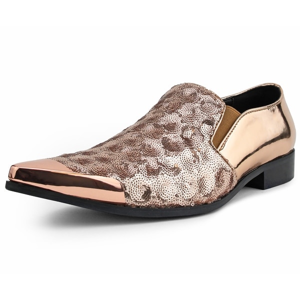 mens slide on dress shoes