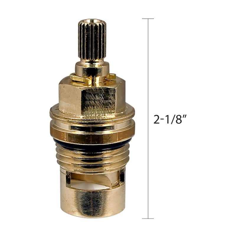 Jones Stephens 141687 Cold Bathroom Ceramic Stem for Jado - Brass