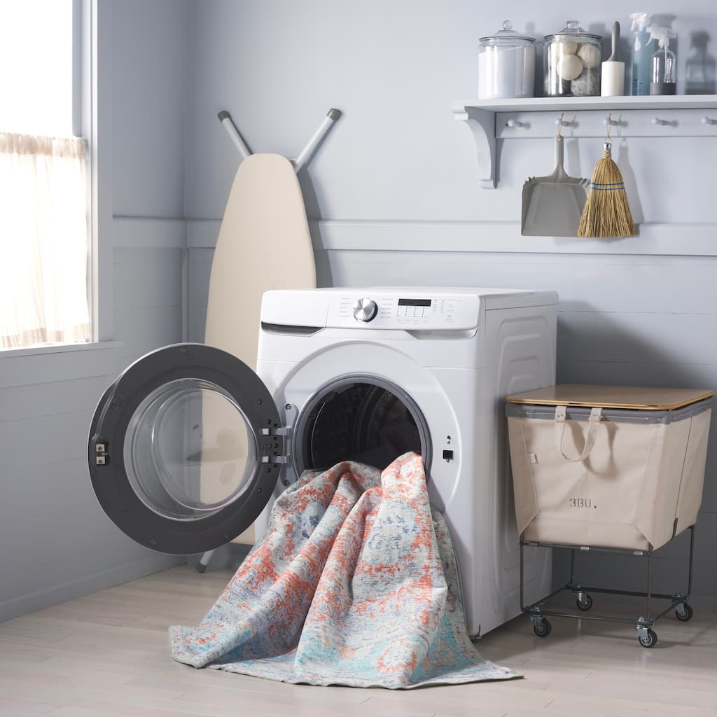 Martha Stewart Raminta Machine Washable & Slip Resistant Rug