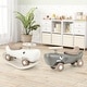 preview thumbnail 4 of 10, Convertible Rocking Horse and Sliding Car with Detachable Balance Board - 32"L x 14"W x 16"H