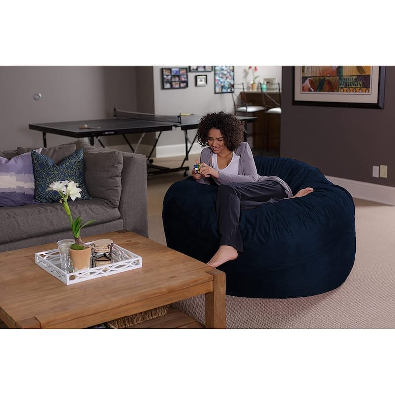 5-foot Bean Bag Chair Large Memory Foam Bean Bag