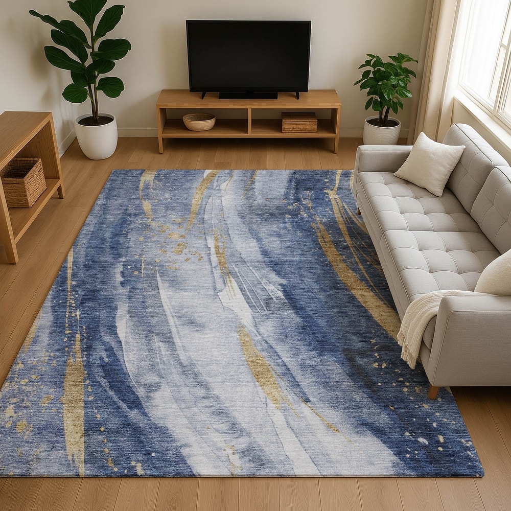 Premium Washable Super Soft Modern Contemporary Mayfield Rug