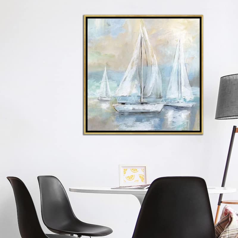 iCanvas "Sail Away" by Nan Framed Canvas Print