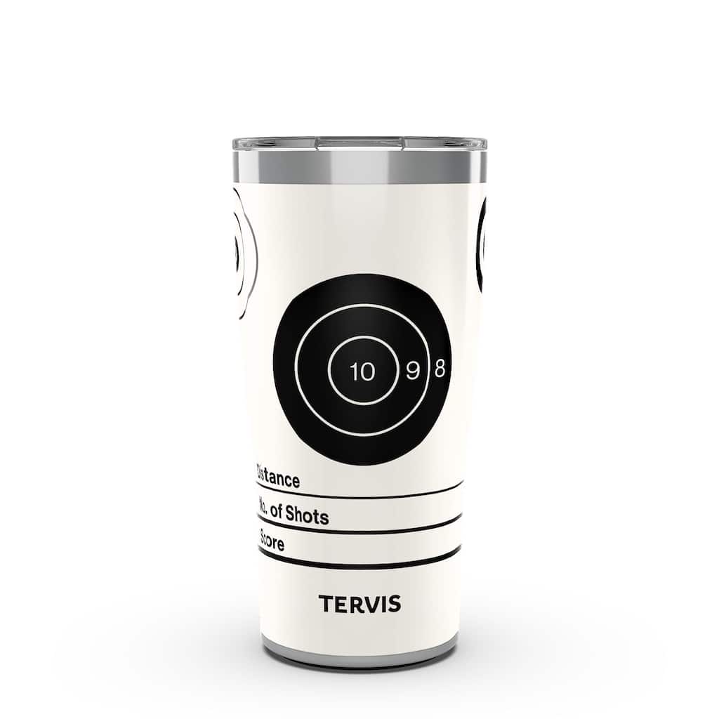 Tervis Traveler On the Hunt Collection Bullseye Target Triple Walled Insulated Travel Tumbler, Stainless Steel