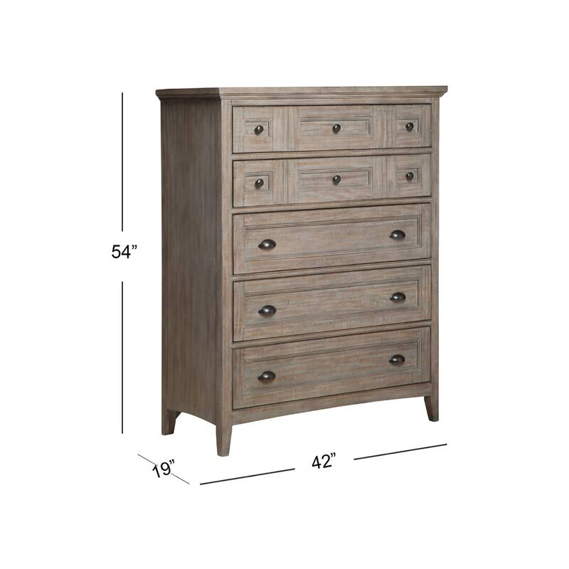 Magnussen Home Paxton Place Dovetail Grey Drawer Chest