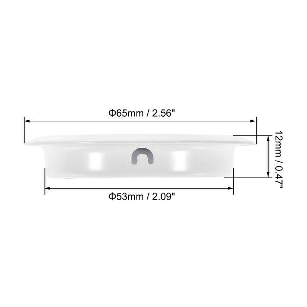 5x Runde Lüftungsgitter Edelstahl, 3,5 Cm Lochdurchmesser – Für Schrank, Küche & Kleiderschrank