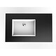 preview thumbnail 14 of 12, Serenity 36" Solid-Surface Bathroom Vanity Top with Left Sink