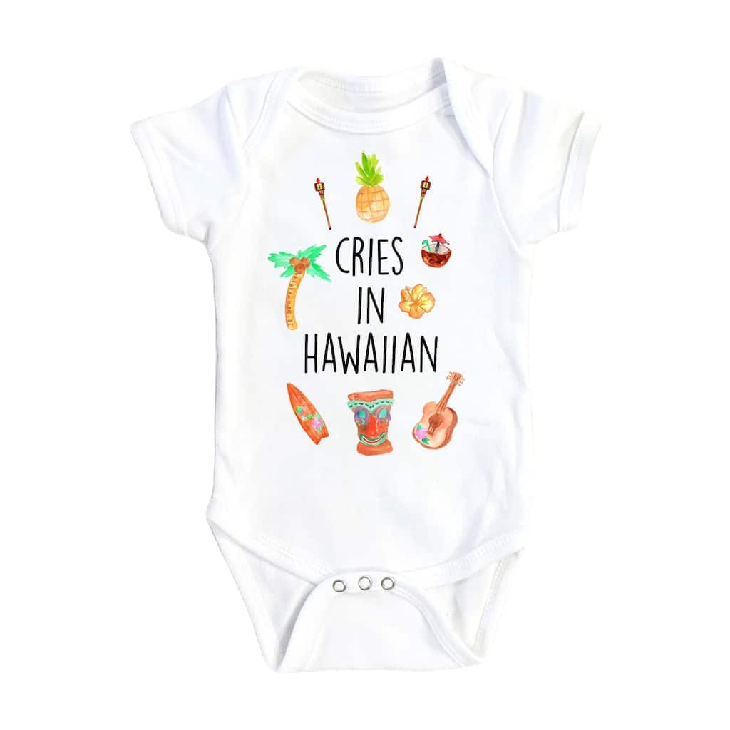 Hawaii Made - Baby Boy Girl Clothes Infant Bodysuit Funny Cute Newborn