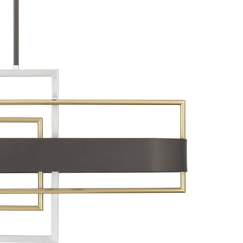 Progress Lighting Adagio 6 Light 38" Wide Linear Chandelier