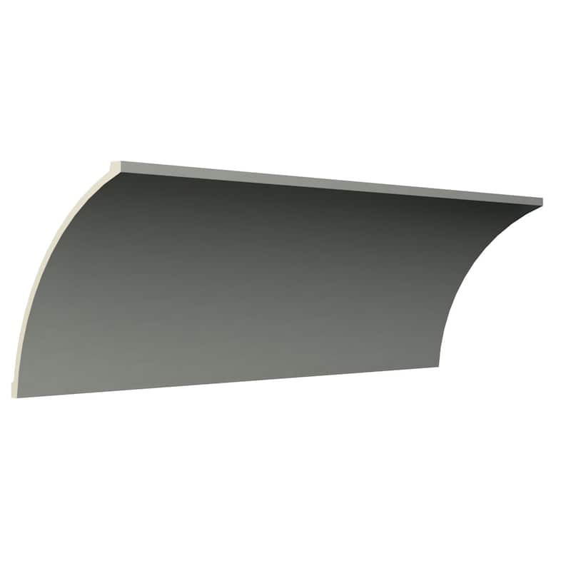 18 1/2"H x 14 5/8"P x 23 1/2"F x 47"L Fox Crown Moulding - 1-Pack