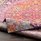 preview thumbnail 4 of 11, Livabliss Roanoke Pink & Purple Medallion Runner Rug - 2' 7" x 7' 3"