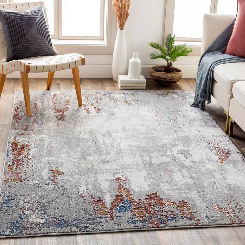 Artistic Weavers Fauci Modern Industrial Area Rug - 8'10" x 12'3" - Grey