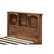 preview thumbnail 2 of 6, OS Home and Office Furniture Model 6005 Twin Sized Mountain Oak Bookcase Headboard