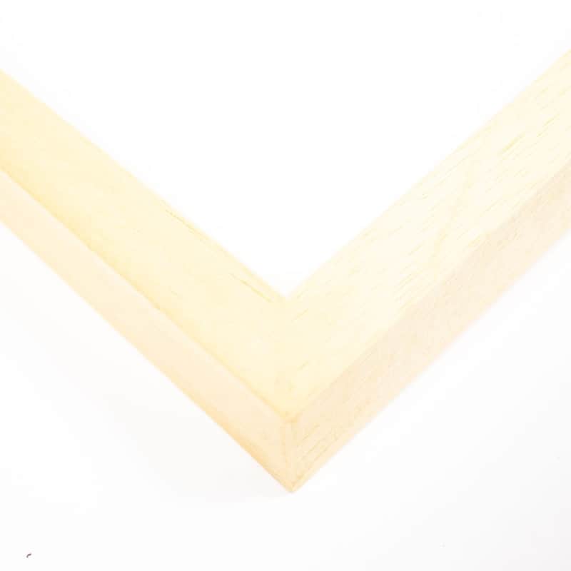 23x27 Frame Silver Solid Wood Picture Frame Width 2.5 Inches | Interior Frame Depth 0.5 Inches