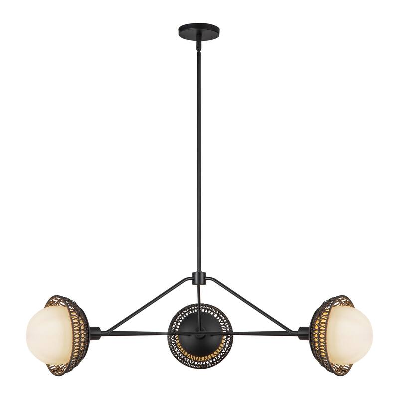Alora Lighting CH490340 Perth 3 Light 40" Wide Chandelier