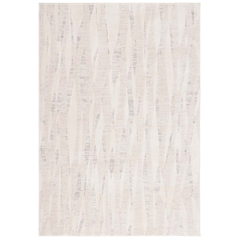 SAFAVIEH Elmhurst Candide Modern & Contemporary Rug - 4' x 6' - Ivory/Grey