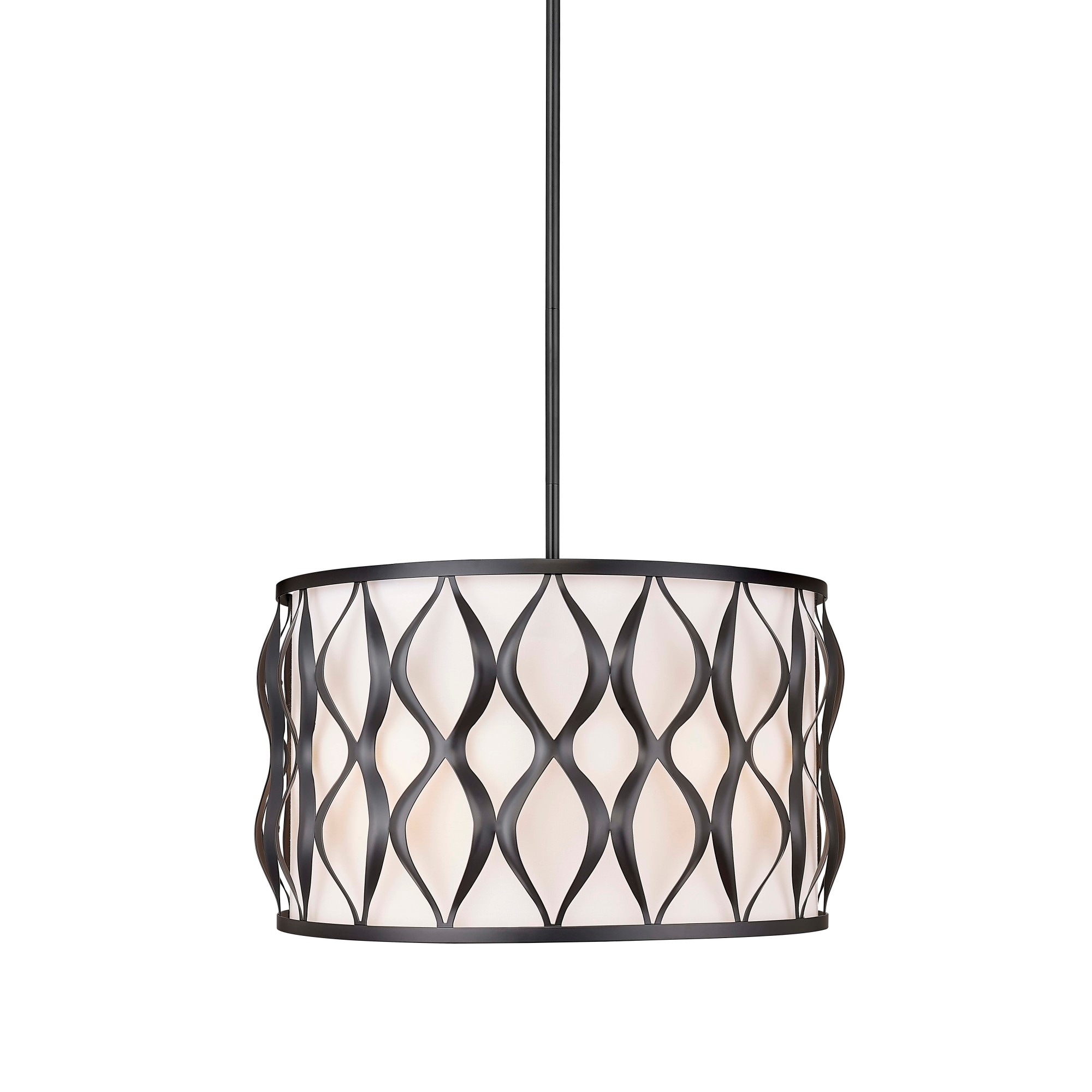 Z-Lite 1948P18 Harden 5 Light 19" Wide Pendant