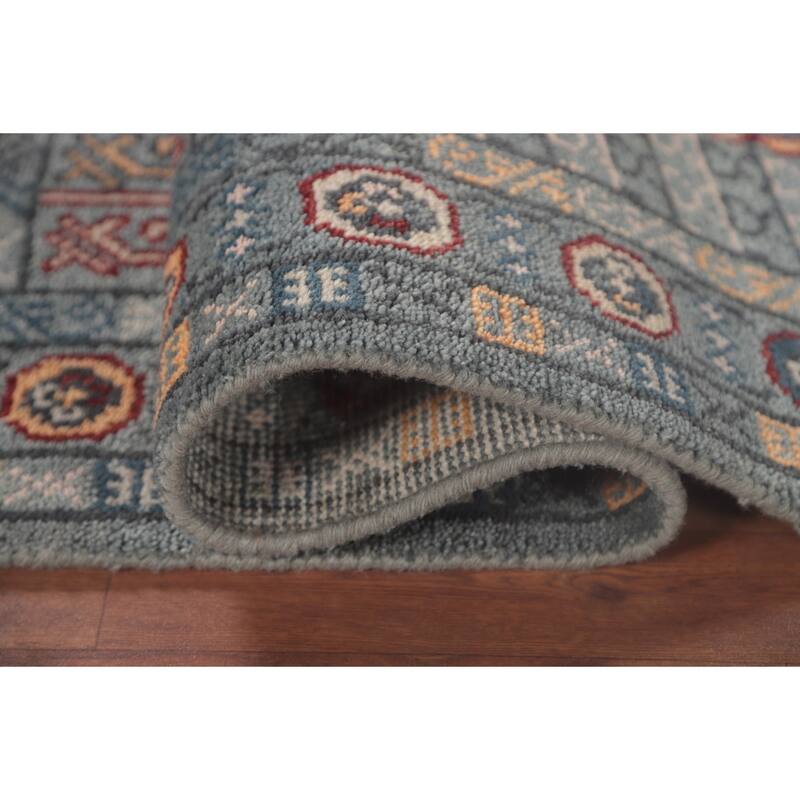 Tribal Khotan Oriental Runner Rug Wool Carpet - 2'7"x 9'11"