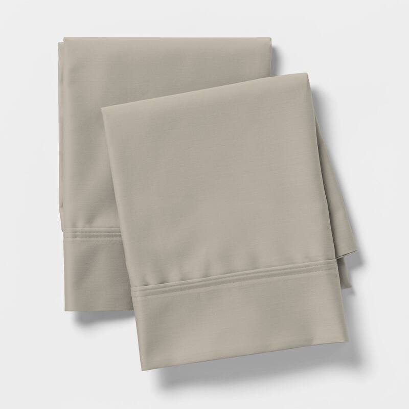 Aireolux 600TC 100% Cotton Wrinkle-Resistant Pillowcase Set
