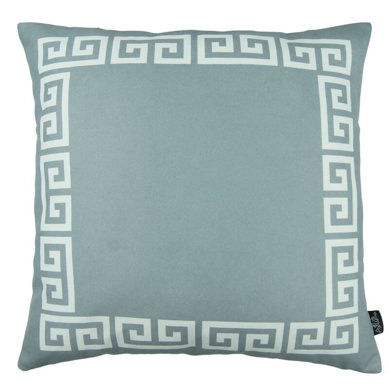 Porch & Den Schmidlin Greek Key Printed Throw Pillow Cover