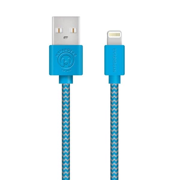 Shop 4ft Mfi Lightning Usb Braided Cable Overstock 27488953
