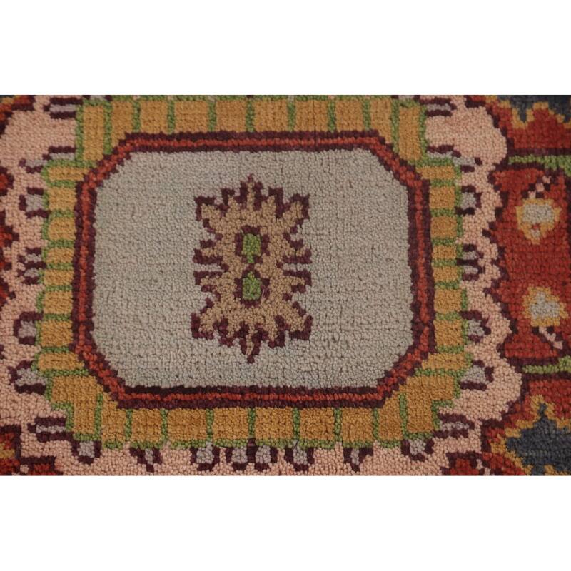 Heriz-Serapi Area Rug Handmade Wool Carpet - 8'11"x 11'10"