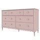 preview thumbnail 14 of 28, Charlotte/Scallop 7 Drawer Dresser
