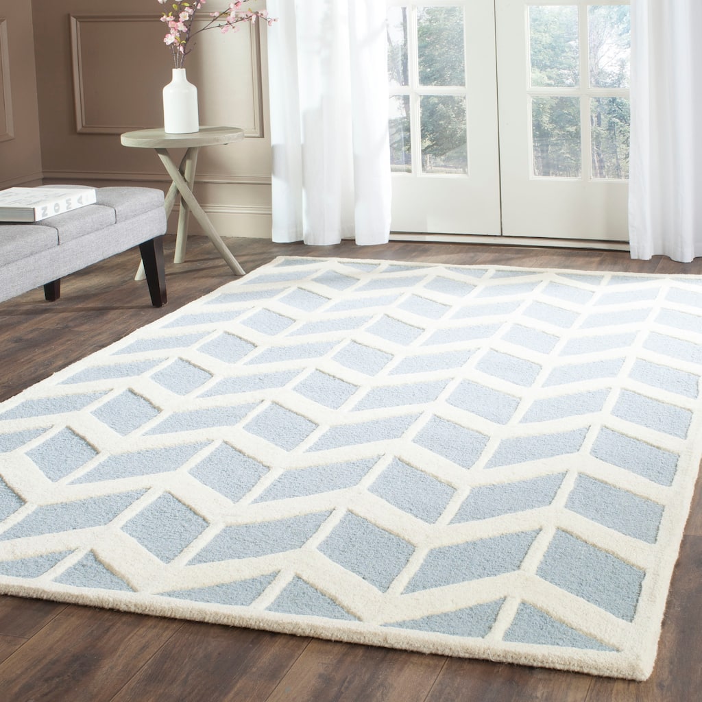 SAFAVIEH Handmade Cambridge Saskia Modern Moroccan Wool Rug