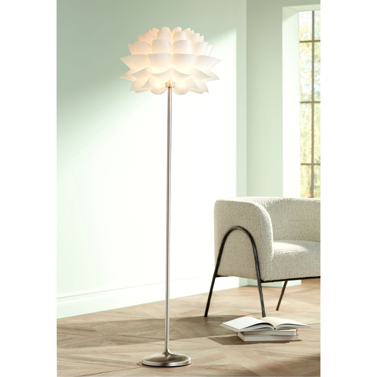 Tall flower lamp new arrivals