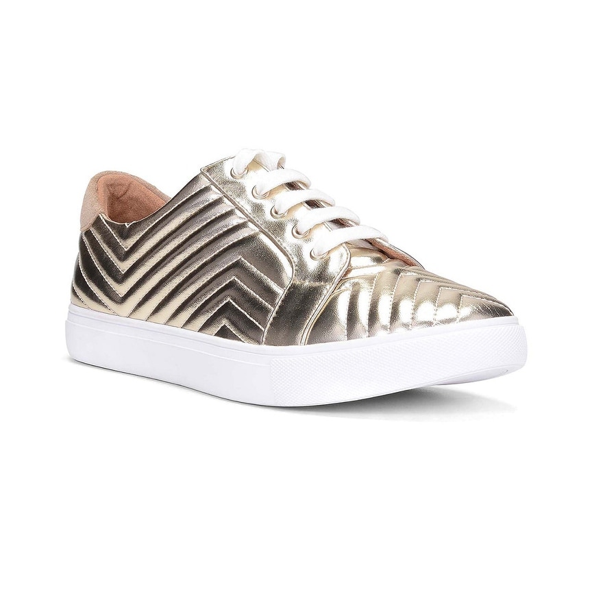 metallic sneaker