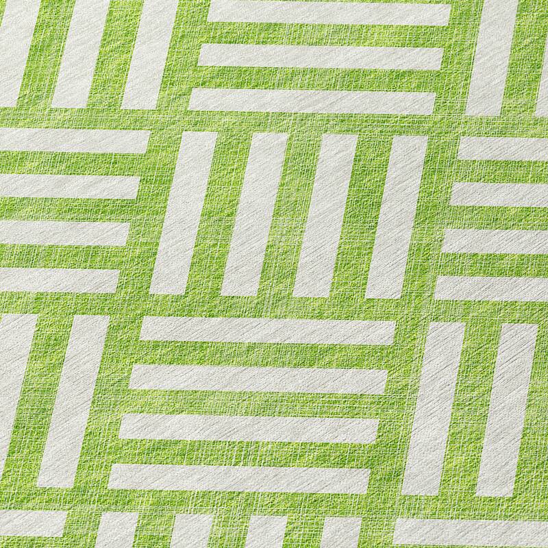 Machine Washable Indoor/ Outdoor Chantille Contemporary Geo Rug
