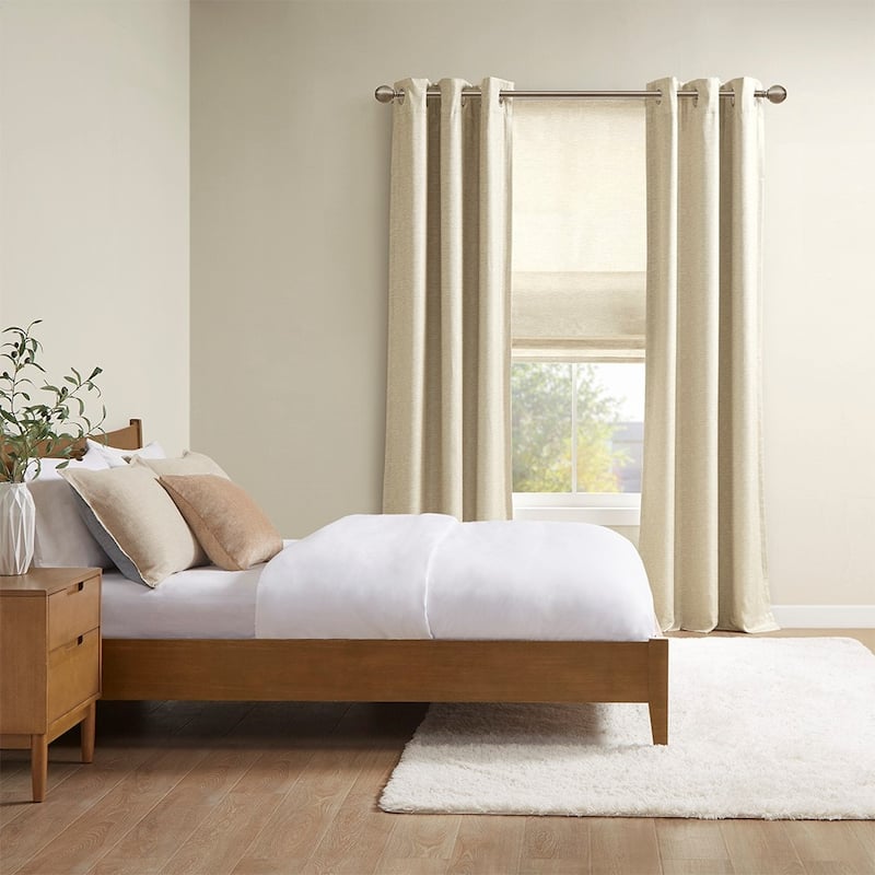 Printed Room Darkening Cordless Roman Shade