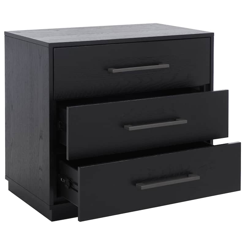 SAFAVIEH Couture Olguta 3-Drawer Nightstand
