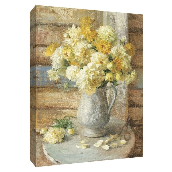 PTM Images 9-154555 PTM Canvas Collection 10" x 8" - "From the Garden" Giclee Flowers Art Print on Canvas