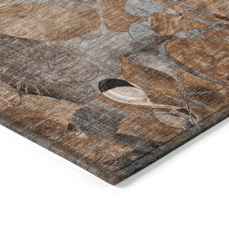 Alrira Artistic Abstract Weather Resistant Versatile Elegance Outdoor Rug