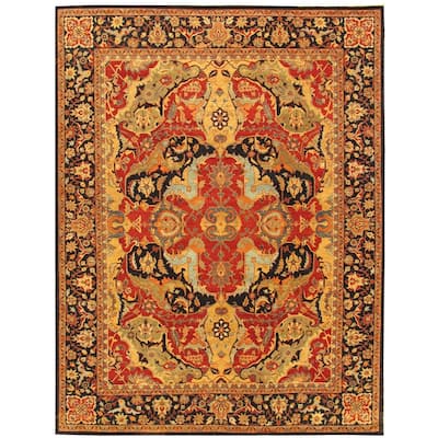 Pasargad Home Bidjar Collection Hand-Knotted Lamb's Wool Area Rug - 9'10" X 13' 0"