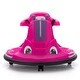 preview thumbnail 15 of 34, 12V Snail-Shaped Kids Electric Bumper Car with Remote Control, Ride On Car with LED Lights, Music, 360 Degree Rotate