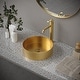 preview thumbnail 7 of 6, Karran Cinox Stainless Steel Round Vessel Sink