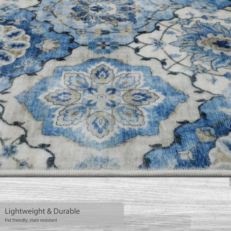 Jean Pierre New York Merdia Printed Washable Chenille Rugs