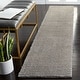 preview thumbnail 44 of 44, SAFAVIEH Tahoe Shag Heikea 1.2-inch Thick Rug 2' x 9' Runner - Grey - Runner