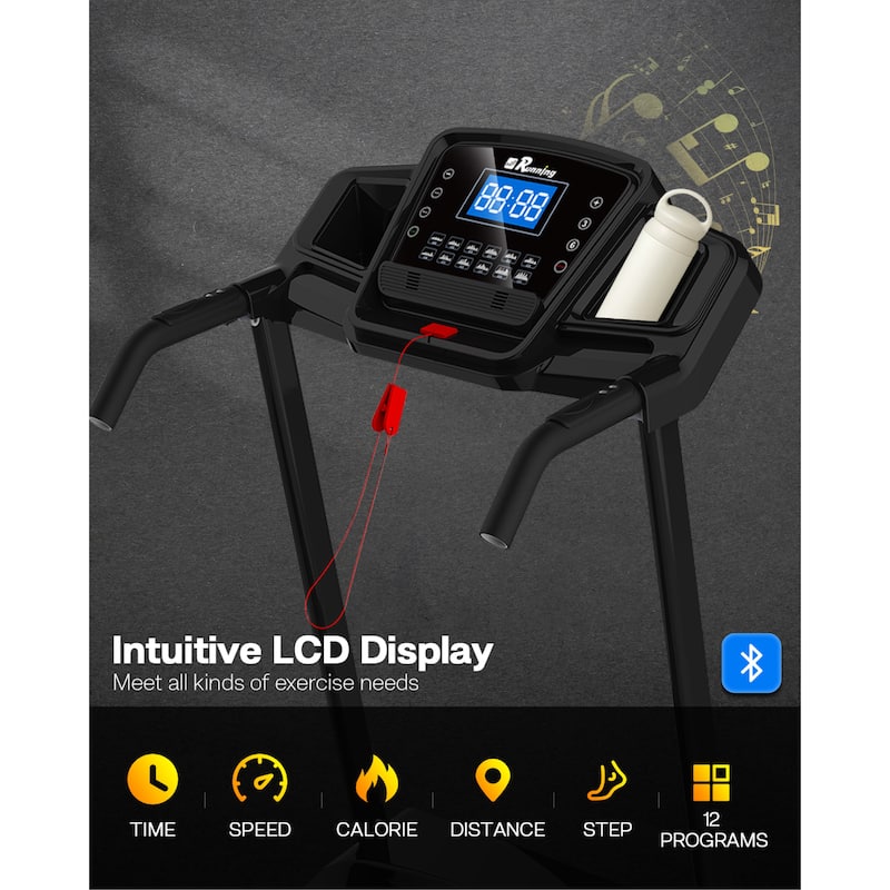 Foldable Treadmill With Incline