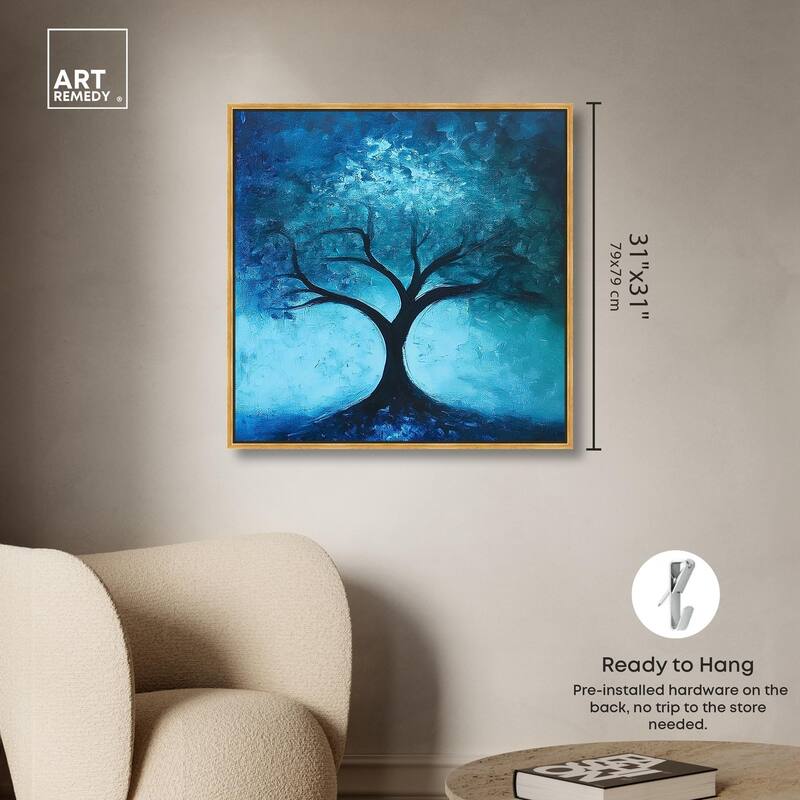 Tree of Opposites III Canvas by Art Remedy