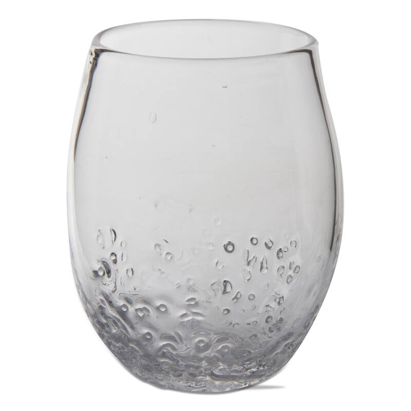 Ice Stemless Wine Glass - 16oz Clear Drinkware for Everyday Use - Dishwasher Safe - Perfect for Home Bar
