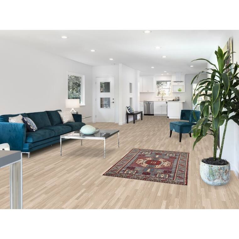 Traditional Kazak Accent Rug Hand-Knotted Wool Carpet - 3'3" x 4'11"