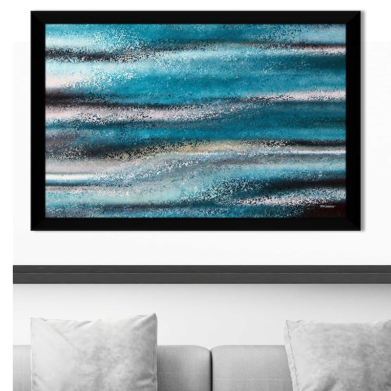 "Psalm 77 17 Let His Glory Resound" by Mark Lawrence Print on Acrylic